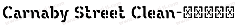 Carnaby Street Clean字体转换
